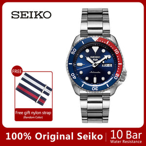 Seiko 5 Sports Men's Stainless Steel Bracelet Watch