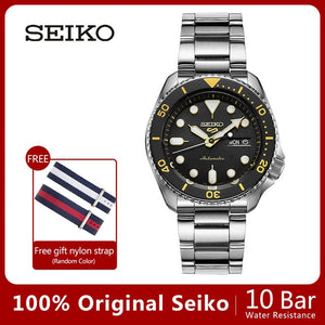 Seiko 5 Sports Men's Stainless Steel Bracelet Watch