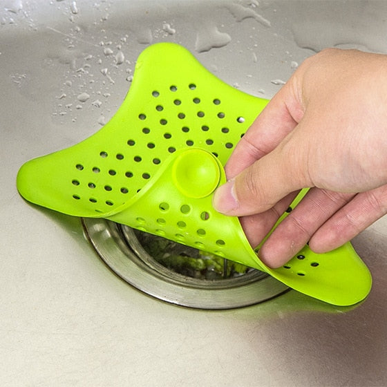 Silicone kitchen sink filter