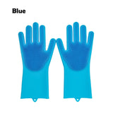 Silicone Scrubber Rubber Cleaning Gloves