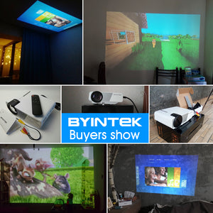 BYINTEK SKY K1/K1plus LED Home Theater Mini Projector with Optional Wired Sync Display - NewCrate.co